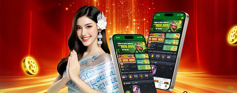 Cassino ao vivo da 78h com dealers reais